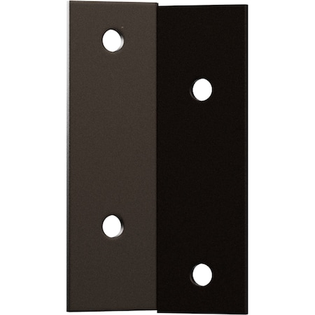Ekena Millwork Barnfold Hinge, Arch Bronze GB6007MHAB